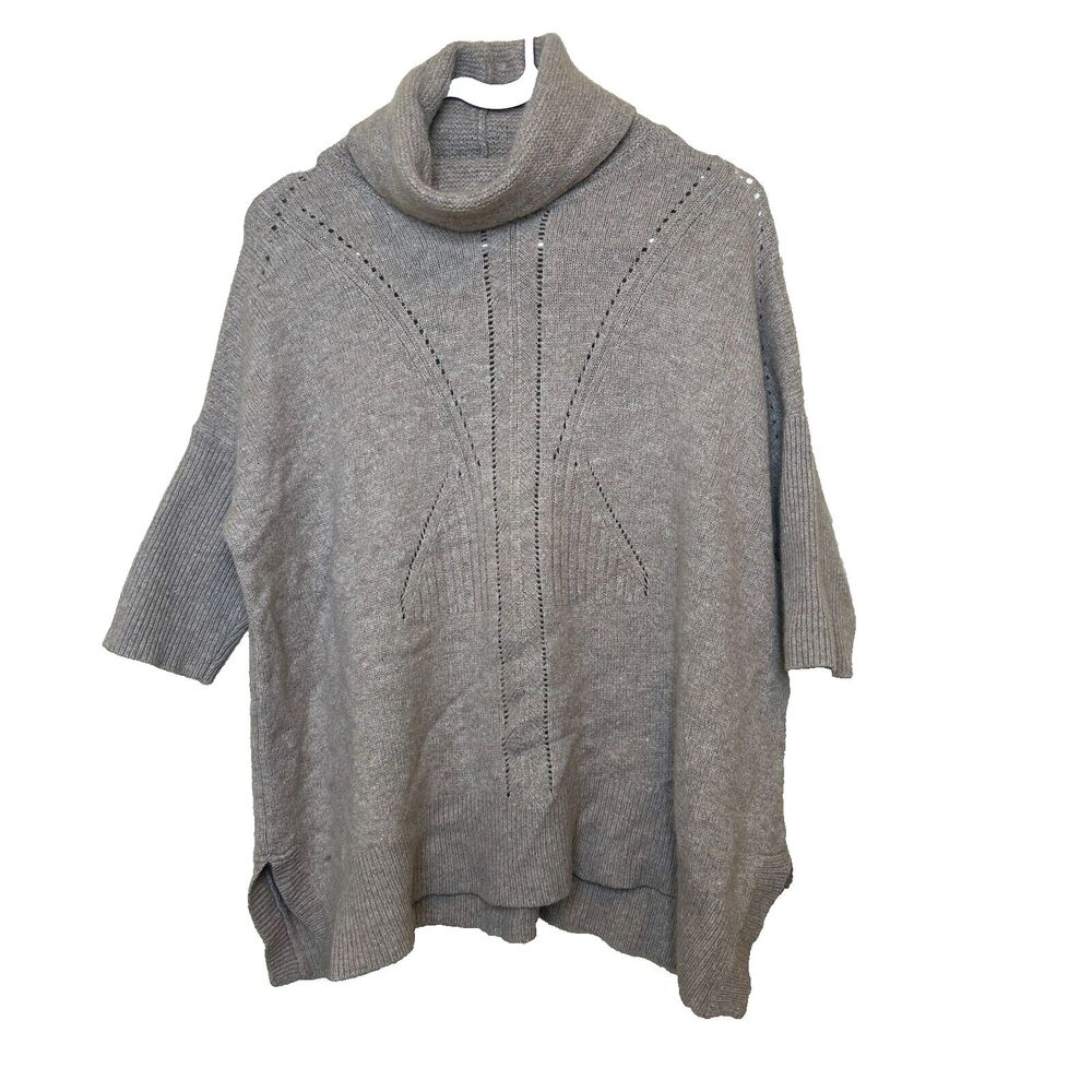 DTLM Repeat Wool Cashmere Cream Knit Pullover Sweater Women Sz 40 Medium